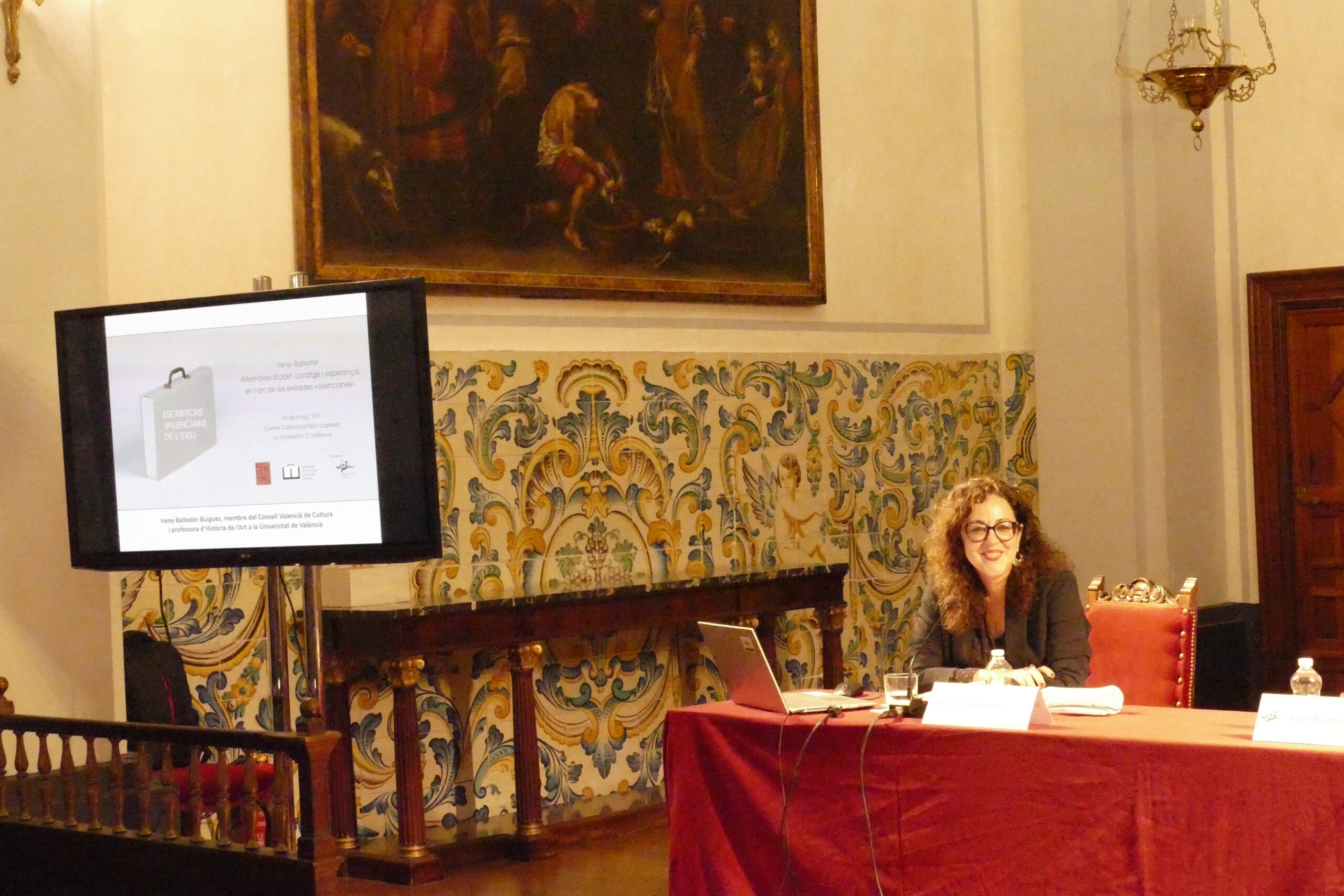 Conferència de la historiadora Irene Ballester dins del cicle Escriptors de l'Any 2023. Valencians de l'Exili.